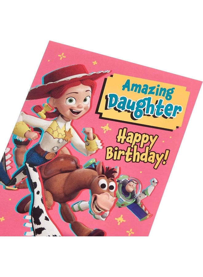 UK Greetings Disney Toy Story 5 Amazing Daughter Have Fun! Happy Birthday Greeting Card (14.9 x 22.9 cm) - Image 3
