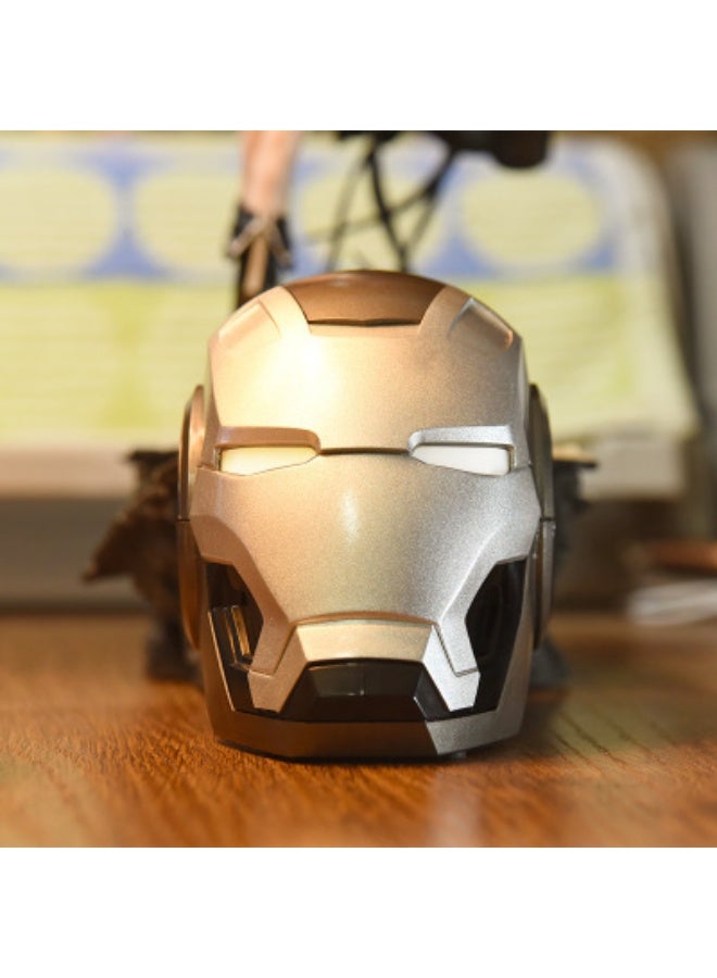 NIBEMINENT Iron Man Bluetooth Small Speaker Creative Gift Wireless Smart Radio Bass Card Mobile Phone Stereo  - Image 2