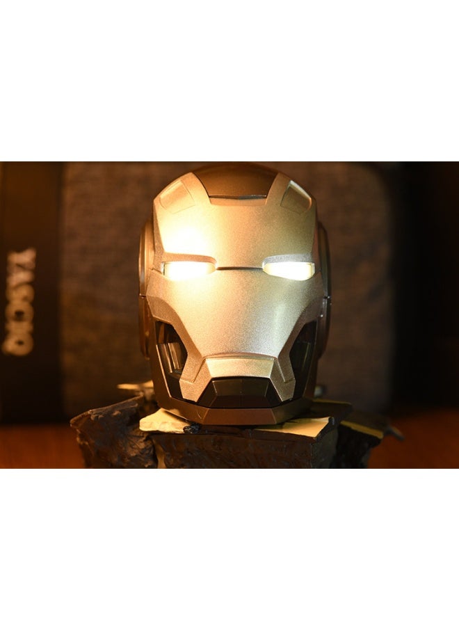NIBEMINENT Iron Man Bluetooth Small Speaker Creative Gift Wireless Smart Radio Bass Card Mobile Phone Stereo  - Image 3