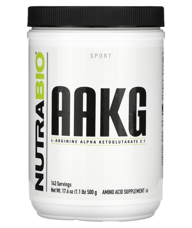 NutraBio AAKG 1.1 lb (500 g)