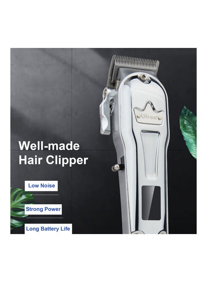 NIBEMINENT Electric Hair Clippers with LED Display Cutting Trimmer Kit Silver Silver/Black - Image 3