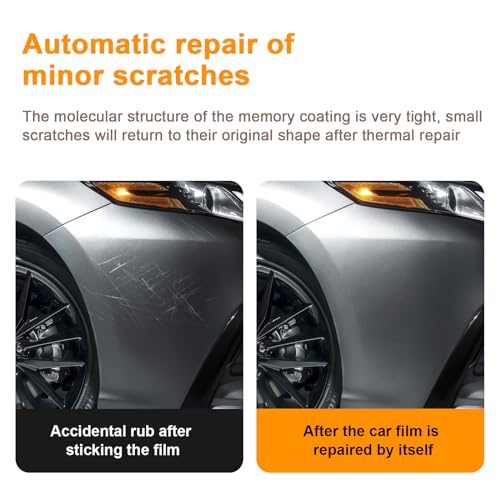 FDAIUN for 2021-2024 Toyota Camry SE XSE Edition PPF Precut Car Paint Protective Film Self Healing TPU HD Film Scratch Protector Exterior Accessories (Front Bars + Headlights 8Pcs) - Image 5