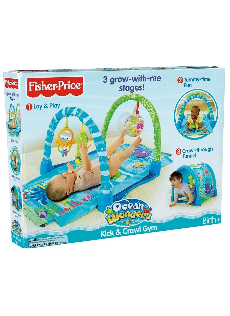 Fisher-Price - Ocean Wonders  Kick and Crawl Gym - Image 1