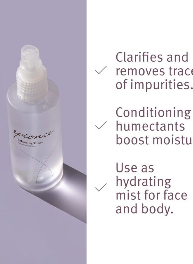 Epionce Balancing Toner - Facial Toner, Dirt & Makeup Remover Toner for Face, Gentle Face Cleanser, Hydrating Toner, Body & Face Mist, Facial Spray - Image 3
