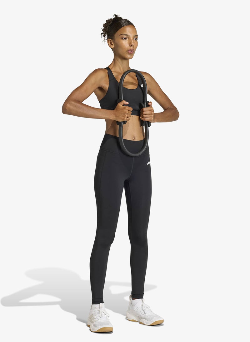 Adidas Optime Essentials Workout Medium Support Bra - Image 4