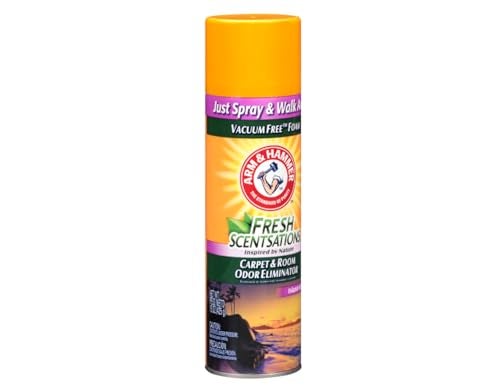 Arm & Hammer Fresh Scentsations Carpet & Room Odor Eliminator Spray, Island Mist, Vacuum-Free Foam, Just Spray and Walk Away, 15 oz (Pack of 3) - Image 3
