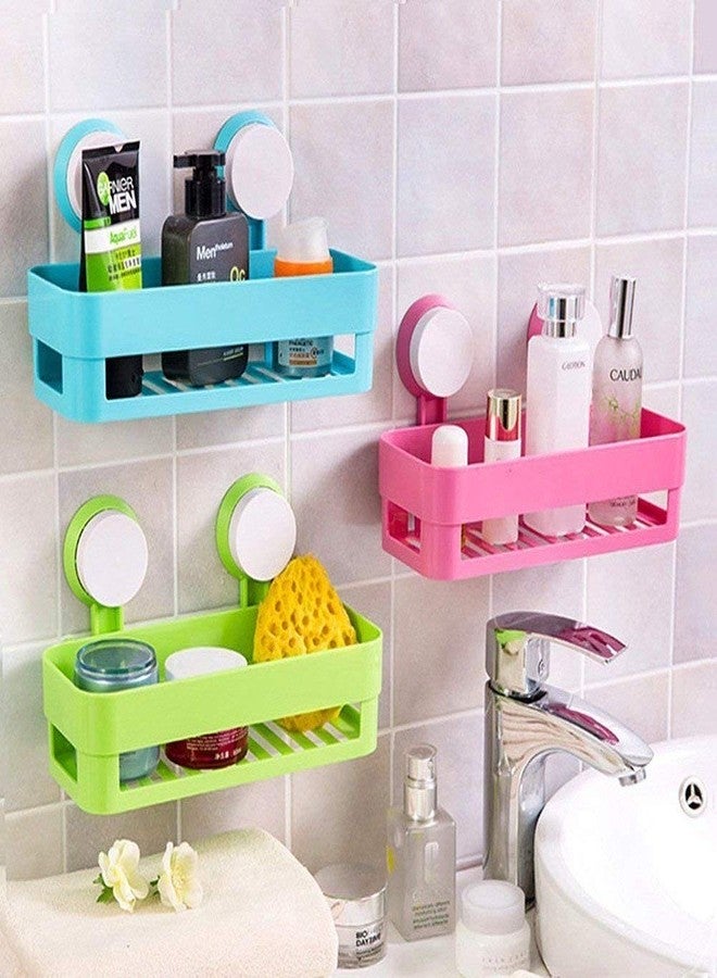 DR Mall Nirva Multipurpose Kitchen Bathroom Shelf Wall Holder - Image 2
