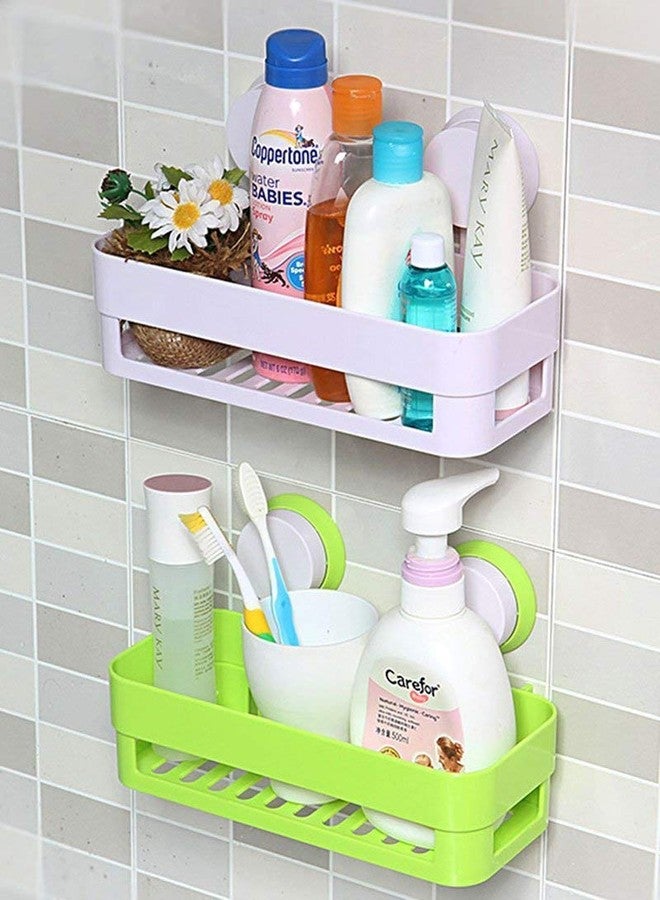 DR Mall Nirva Multipurpose Kitchen Bathroom Shelf Wall Holder - Image 5