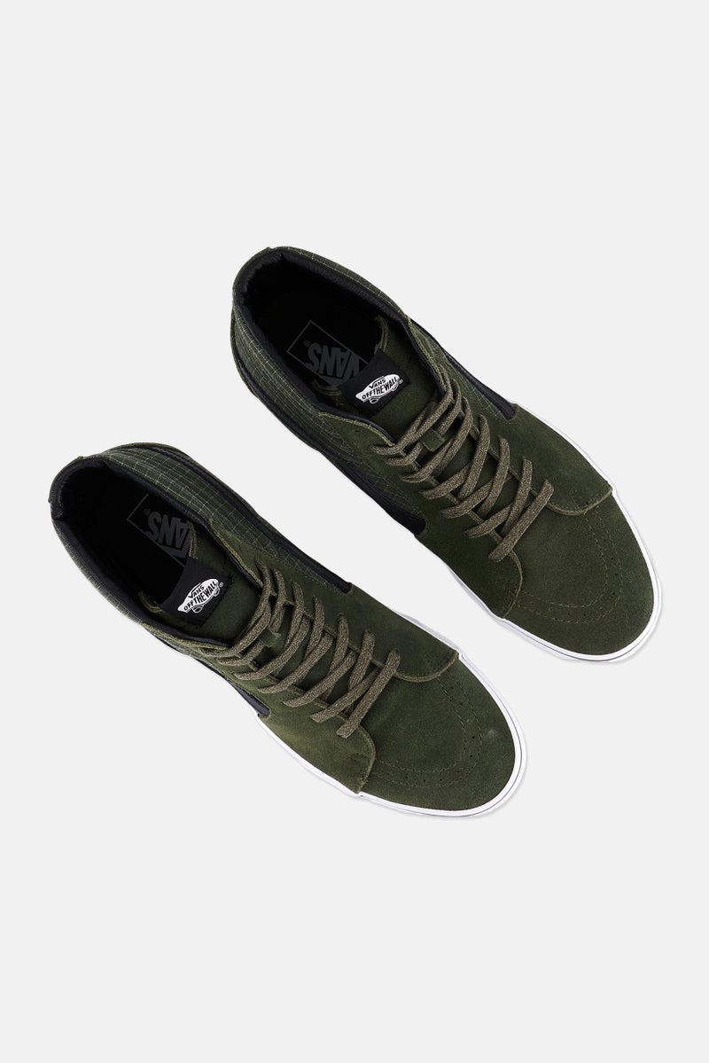 VANS أحذية التزلج للرجال سكيت هاي مزودة بأربطة، أخضر - Image 2