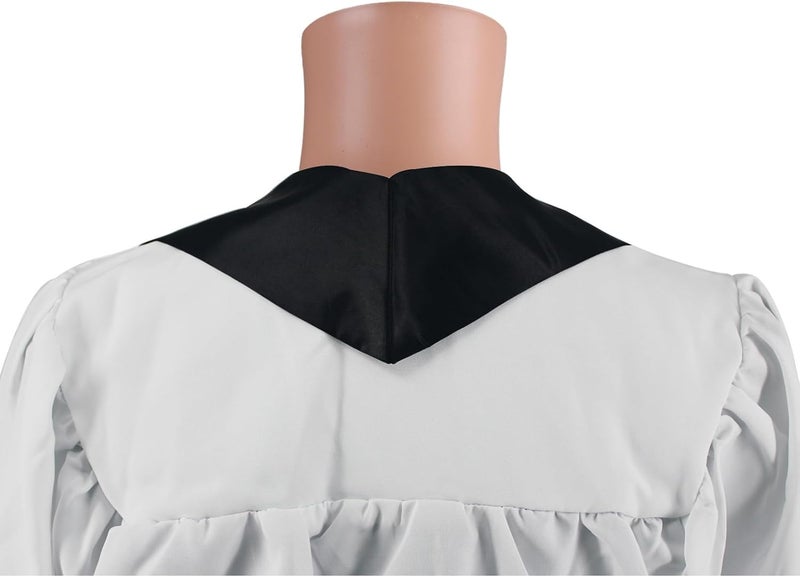 SAMDEEMI Unisex Adult Plain Graduation Stole Sash 60" long - Image 2