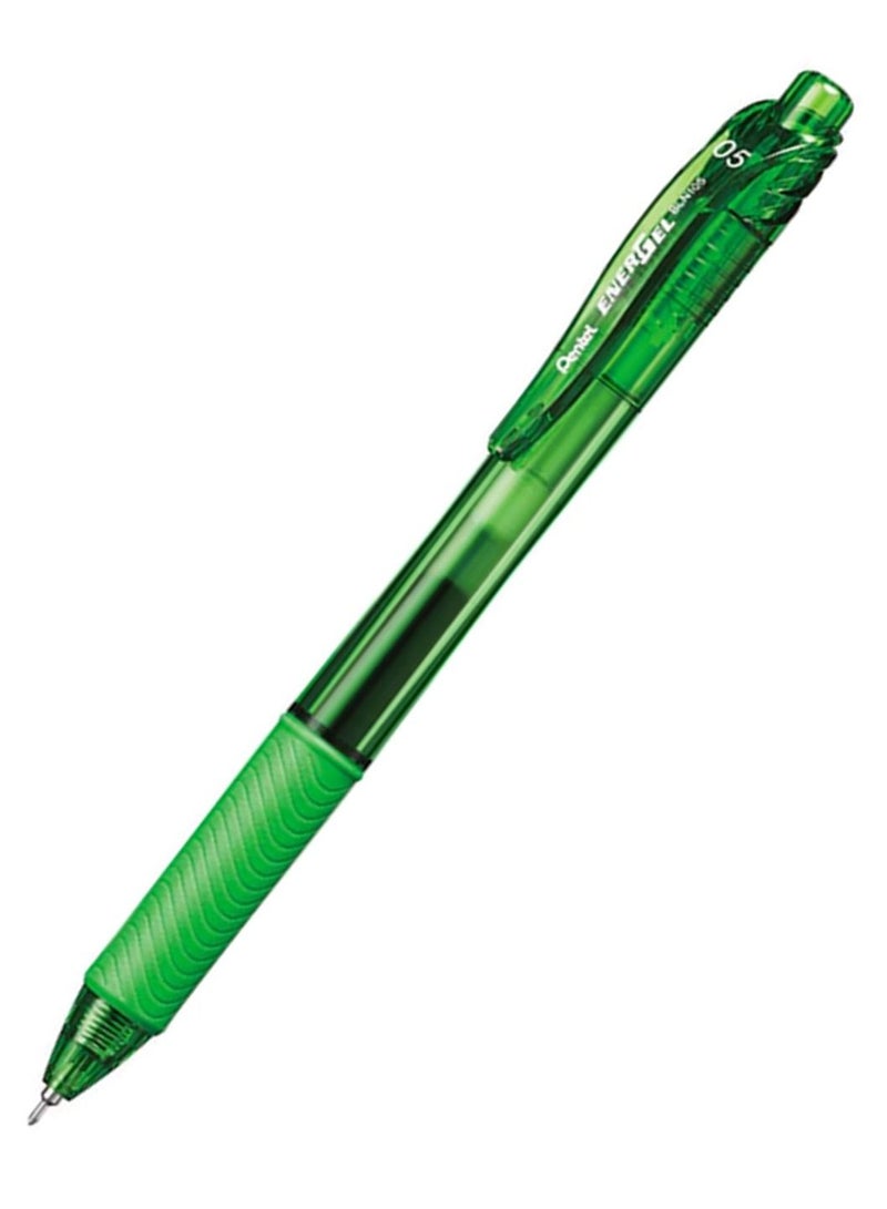 Pentel 4-Piece Energel Gel Ink Pen 0.5mm Tip Green Ink - Image 3