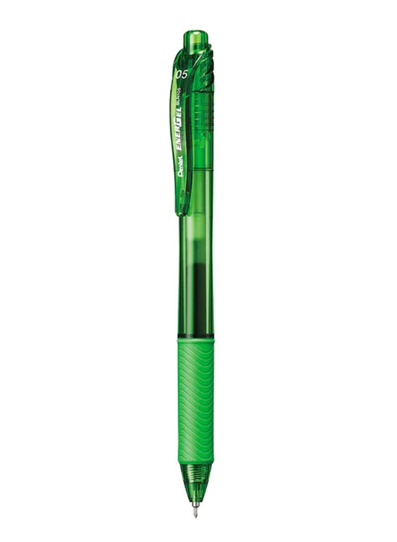 Pentel 4-Piece Energel Gel Ink Pen 0.5mm Tip Green Ink - Image 2