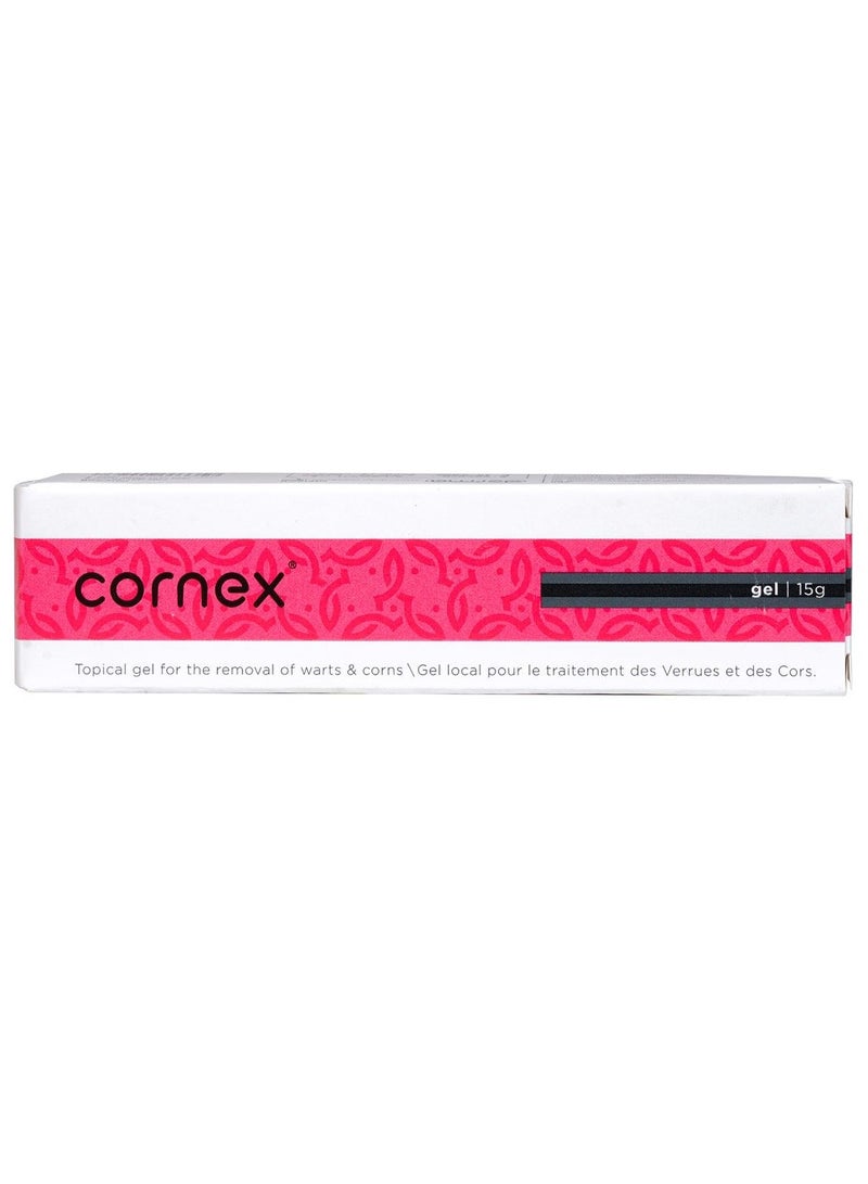 Cornex Warts and Corns Removal Topical Gel 15G - Image 1