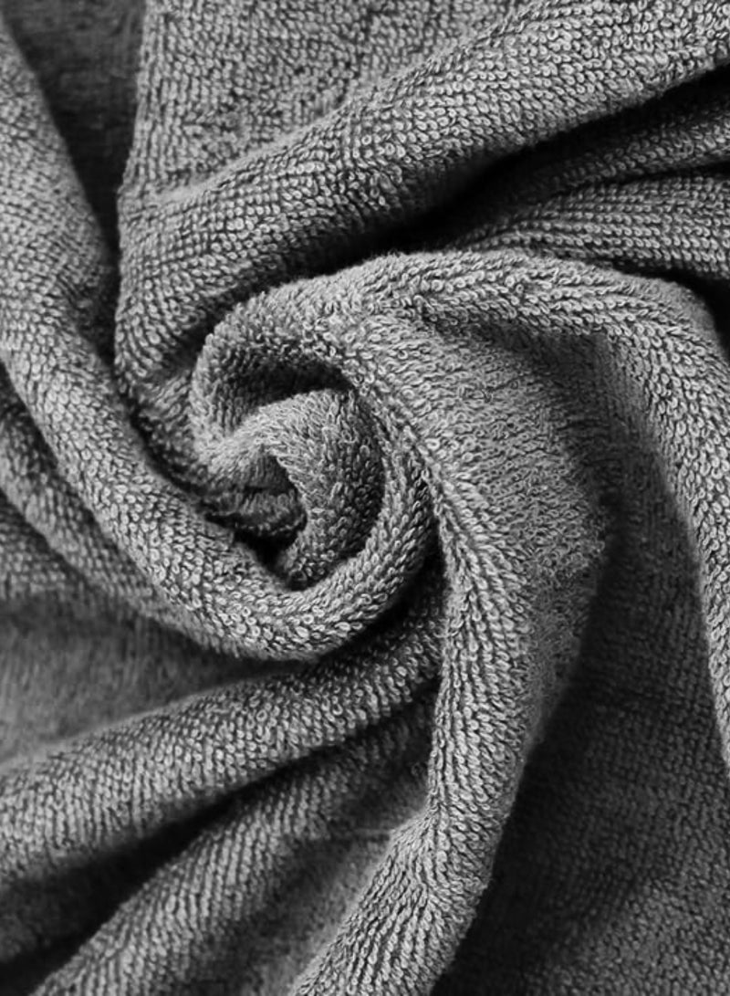 بانوتيكس رداء حمام من القطن المصري الخالص، متعدد المقاسات، مع جيوب جانبية ورباط - Image 4