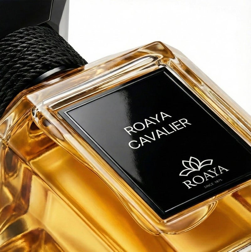رؤيا عطر ROAYA CAVALIER عطر مخملي دافئ مزيج الفانيلا الدافئة مع الجلد السويدي ولمسة بودرية بعطر فاخر وأنيق – 100 مل - Image 2