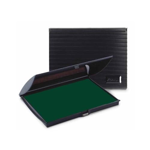 Infusion Infusion 5 x 7 Large Stamp Ink Pad for Rubber Stamps Your Go to Large Stamp Ink Pad for Bright Color Even Coverage and Durability Green Stamp Pad
