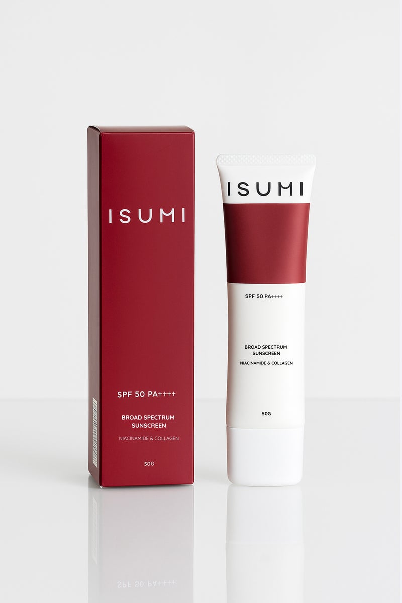 ISUMI Broad Spectrum Sunscreen SPF 50 PA++++ - 50g - Image 1