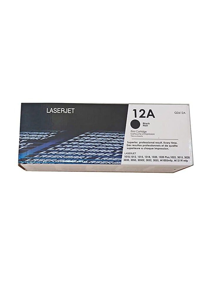Compatible Toner Cartridge 12A Black