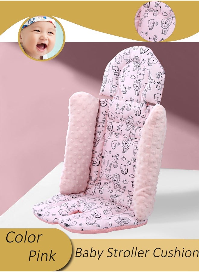 Vinnatsu Baby Stroller Cushion Pad,Stroller Liner Insert, Soft Support Cushion, Non-slip Cushion，Fully Enclosed Design，Universal Cushion for Prams/Child Seats/Baby Dining Chairs,Baby Car Seat Cushion,Non-Slip Bottom  - Image 1