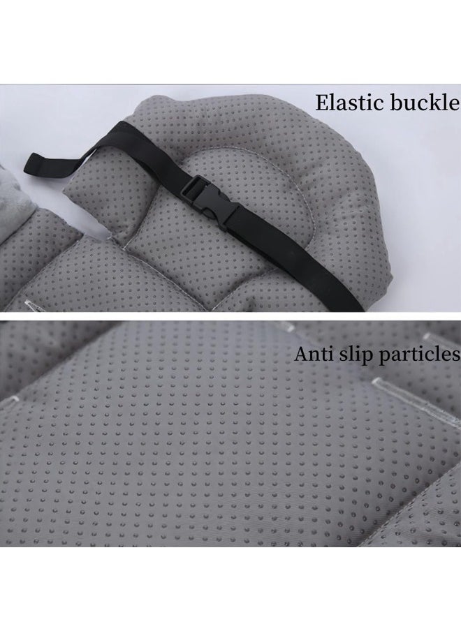 Vinnatsu Baby Stroller Cushion Pad,Stroller Liner Insert, Soft Support Cushion, Non-slip Cushion，Fully Enclosed Design，Universal Cushion for Prams/Child Seats/Baby Dining Chairs,Baby Car Seat Cushion,Non-Slip Bottom  - Image 5