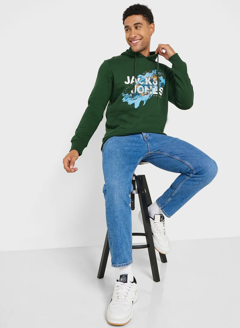 JACK & JONES Graphic Hoodie