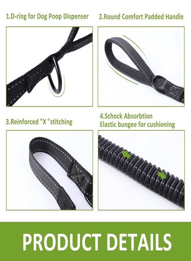 Eco Clean ECO-CLEAN 6 Ft Reflective Dog Training Leash, Shock Absorbing Retractable Strong Dog Leash for Medium Large Dogs - Image 5