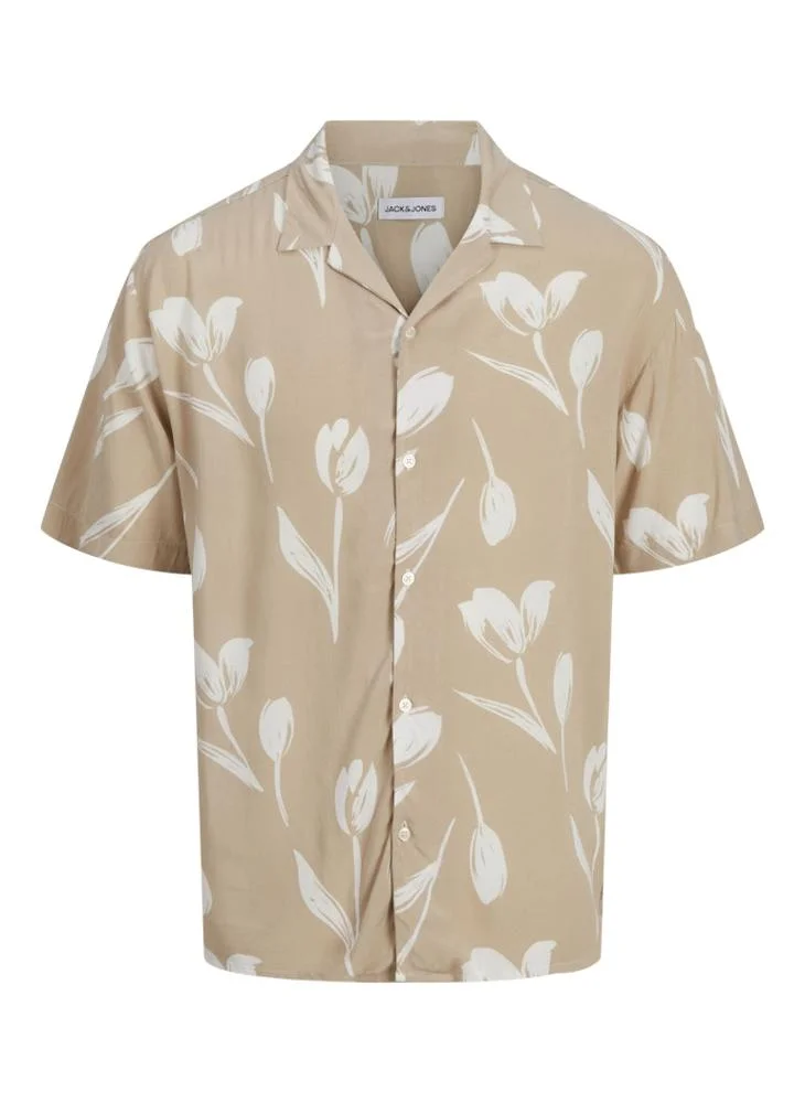 JACK & JONES Jjejeff Printed Regular Fit Shirt