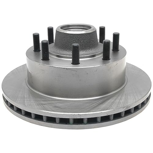 ACDelco سيلفر 18A428A مجموعة دوار الفرامل الأمامي والمحور - Image 1