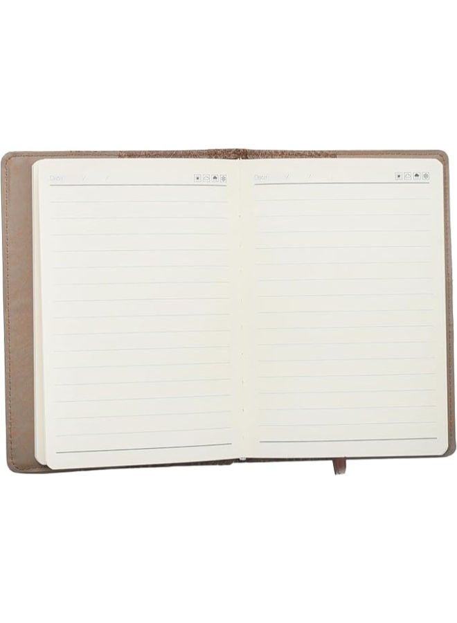 M&G Leather Notebook, Elegant and Durable Note-Taking, K25 Ruled, 120 Sheets - Image 3