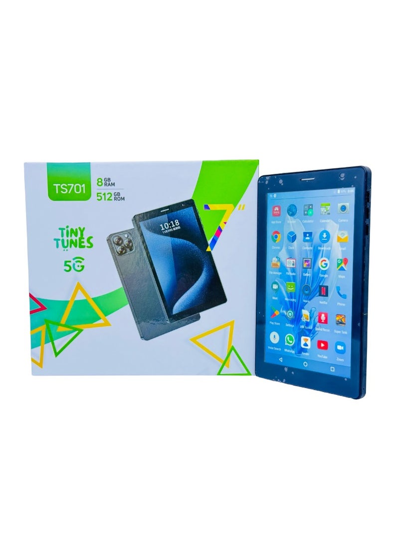 Tiny Tunes Kids Educational & Entertainment Tablet, 7-inch HD Screen, 512GB Storage  - Image 1