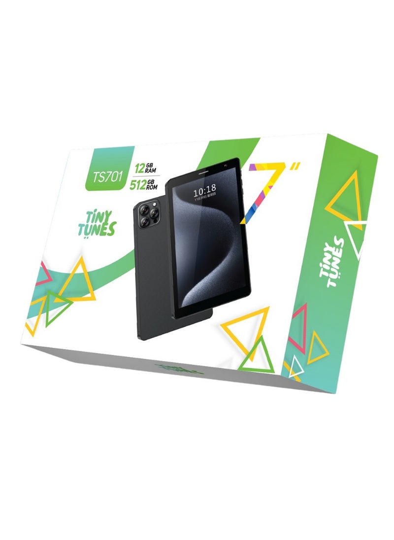 Tiny Tunes Kids Educational & Entertainment Tablet, 7-inch HD Screen, 512GB Storage  - Image 2