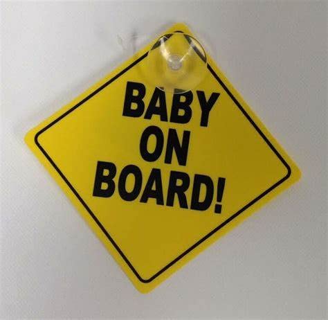 Fusion Graphix Baby on Board Yellow 006 - Image 3