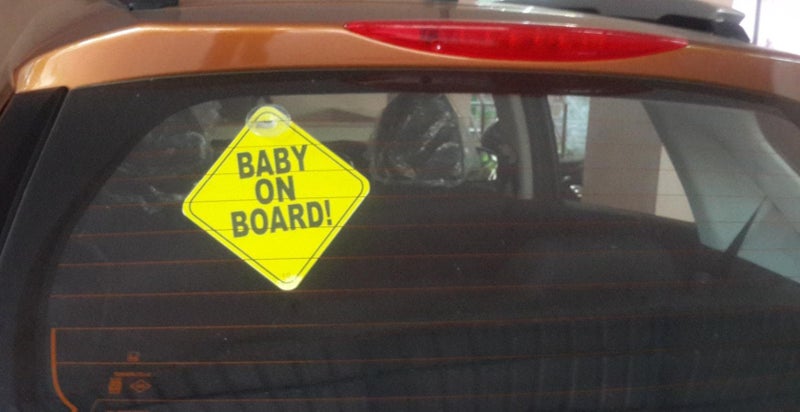 Fusion Graphix Baby on Board Yellow 006 - Image 4
