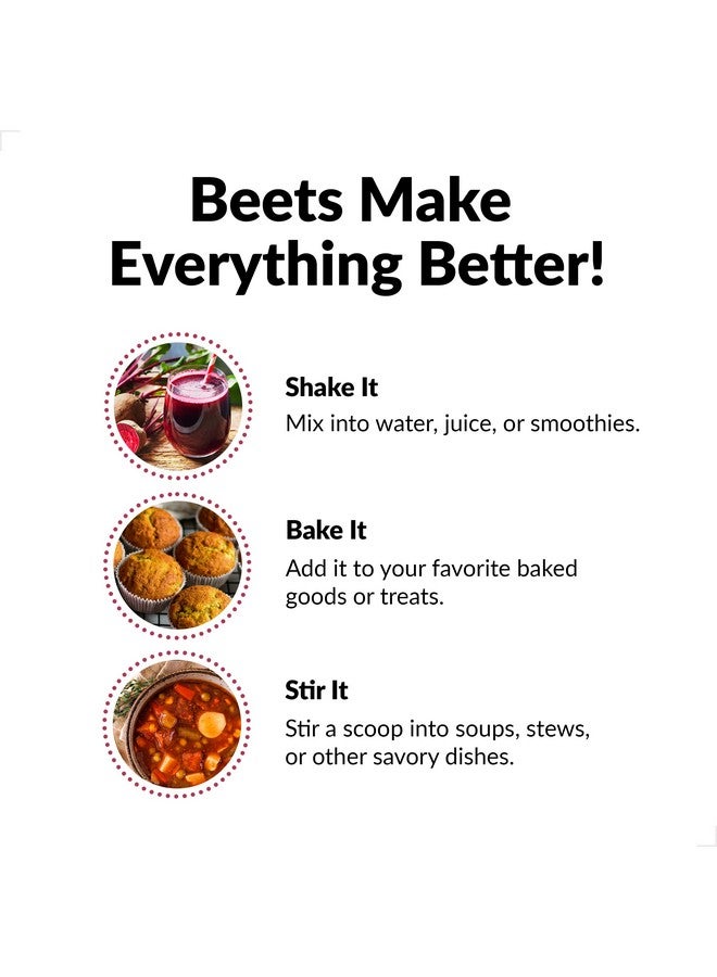 Force Factor Total Beets Organic Beetroot Powder Beet Root Powder Superfood To Boost Daily Nutrition Usda Organic Vegan Glutenfree And Nongmo Beet Supplement Unflavored 90 Servings - Image 5