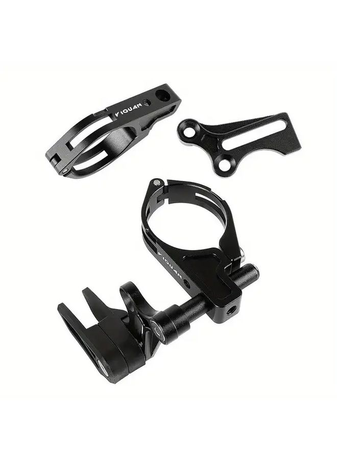 Bike Chain Guard Mountain Bike Chain Guard Durable Metal Construction Anti Cycling Equipment Bicycle Dental Disc Chain Stabilizer Downhill Bike General Chain Guide Black Easy Installation Enhances Biking Experience Bicycle Maintenance Sleek Metallic Finish - Image 5