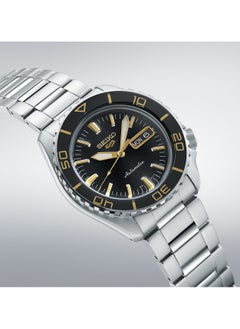 Seiko Men's New 5 Sports Black Dial Automatic Watch - SRPK99K1  - Image 3