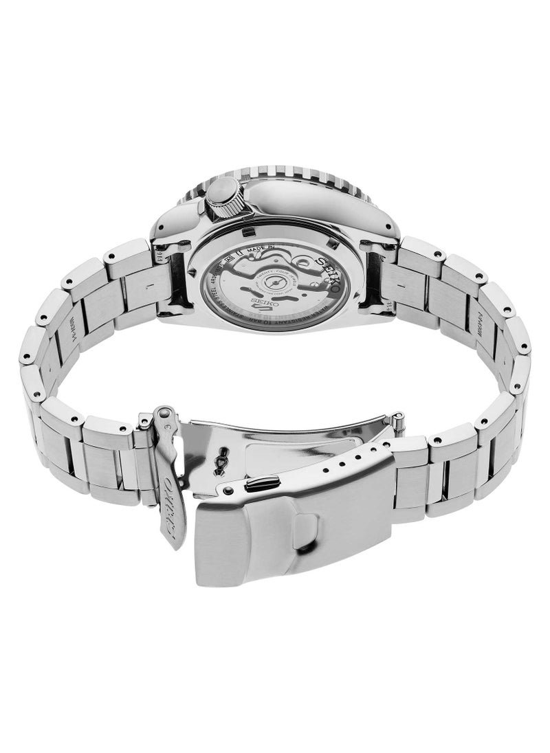 Seiko Men's New 5 Sports Black Dial Automatic Watch - SRPK99K1  - Image 4