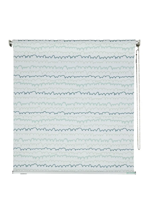 ميكاسا SACO.RB.BO.240.0180.WAVE ستارة رول معتمة بطبعة مموجة بتصميم أنيق وبسيط متعددة الألوان 240 x 180 سم
