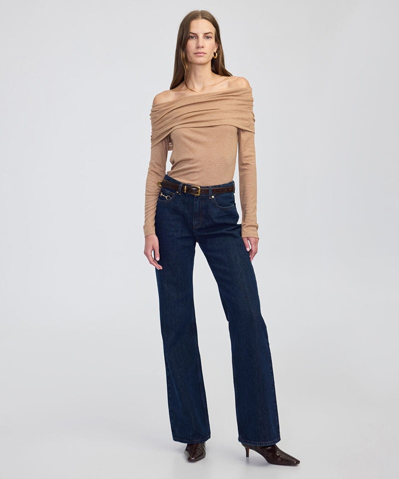 Ipekyol Off-the-Shoulder T-Shirt - Image 4