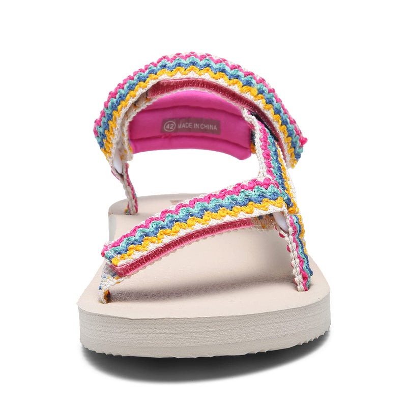 Muboliy Women's Sandals Casual Summer Water Sandals with Arch Support Yoga Mat Insole Outdoor Wadable Sandals - Image 5