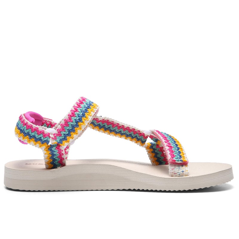 Muboliy Women's Sandals Casual Summer Water Sandals with Arch Support Yoga Mat Insole Outdoor Wadable Sandals - Image 3