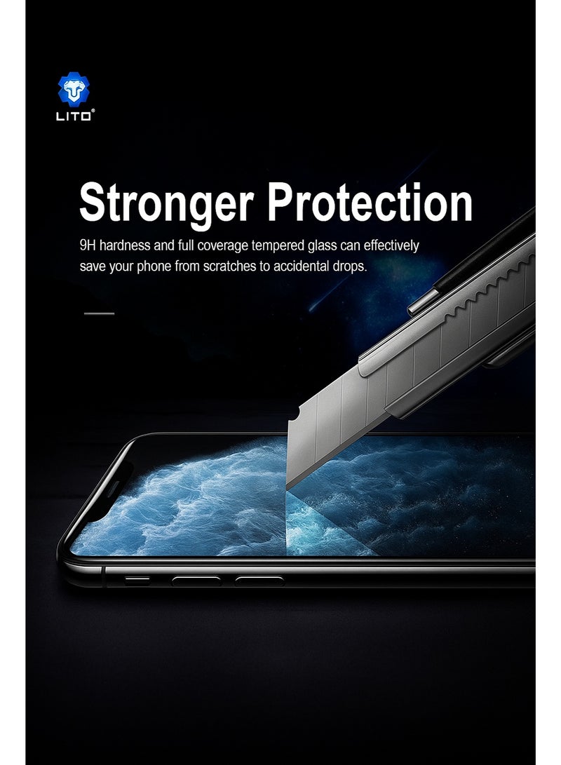 ليتو إسكرينة شاشة iPhone 17 Pro Max من LITO الأوريجينال – وضوح فائق HD Pro يبرز جمال شاشتك الحقيقي، مع حماية قوية من الصدمات والخدوش وملمس تاتش سلس جدًا! - Image 2