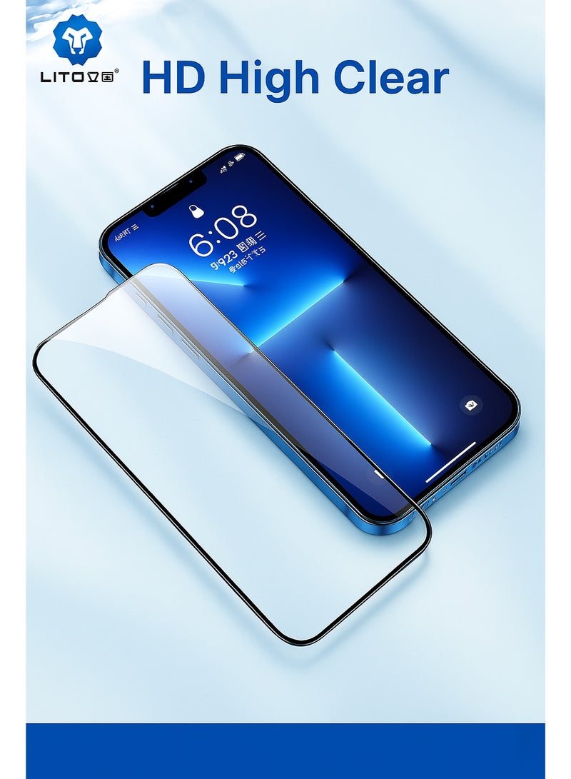 ليتو إسكرينة شاشة iPhone 17 Pro Max من LITO الأوريجينال – وضوح فائق HD Pro يبرز جمال شاشتك الحقيقي، مع حماية قوية من الصدمات والخدوش وملمس تاتش سلس جدًا! - Image 5