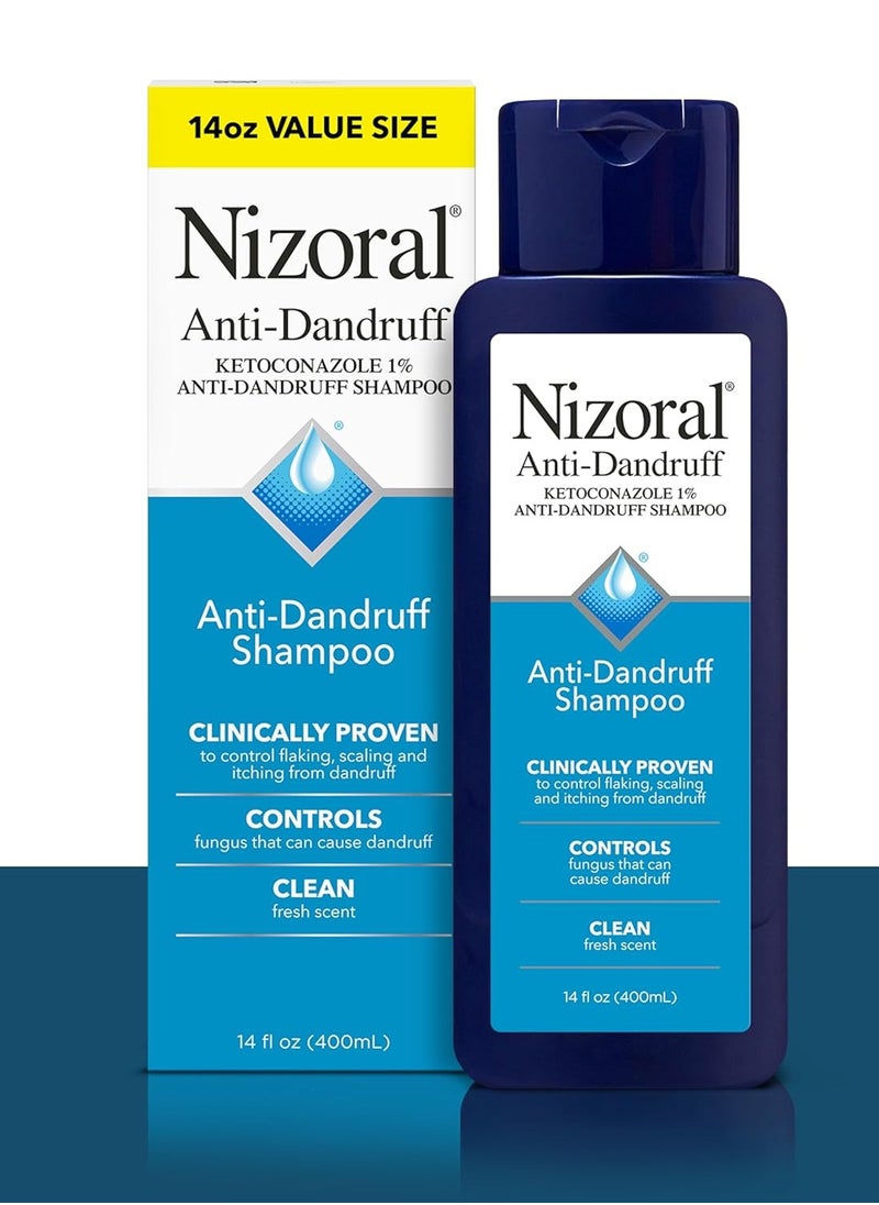 Nizoral Anti-Dandruff Shampoo with 1% Ketoconazole, Fresh Scent, 14 Fl Oz - pzsku/Z116A86FBA88BB366B165Z/45/_/1732782616/6ffb2c52-d5d3-4718-a4d1-bc21866f74e3