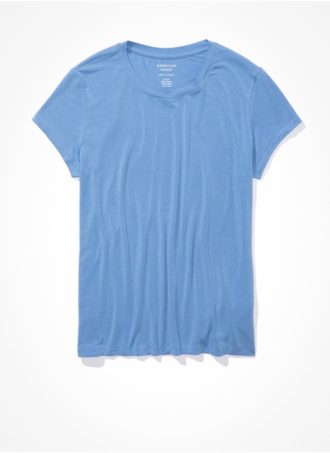 American Eagle - AE Soft Crew Neck Tee - Image 1