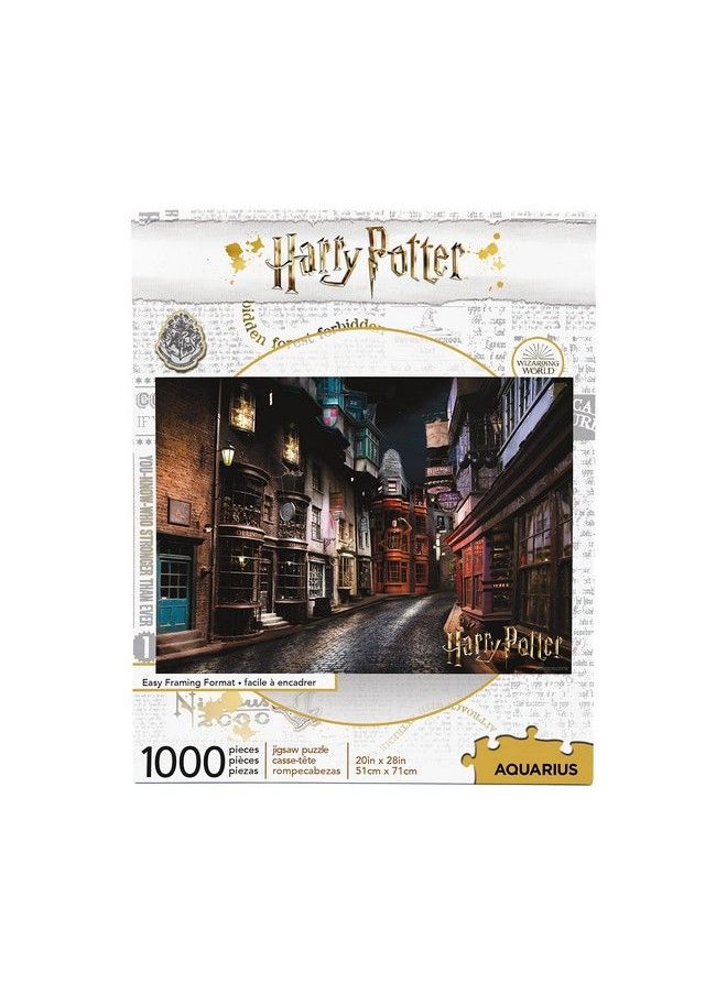 Aquarius Harry Potter Puzzle Diagon Alley (1000 Piece Jigsaw Puzzle) Officially Licensed Harry Potter Merchandise & Collectibles Glare Free Precision Fit 20X28In  - Image 2
