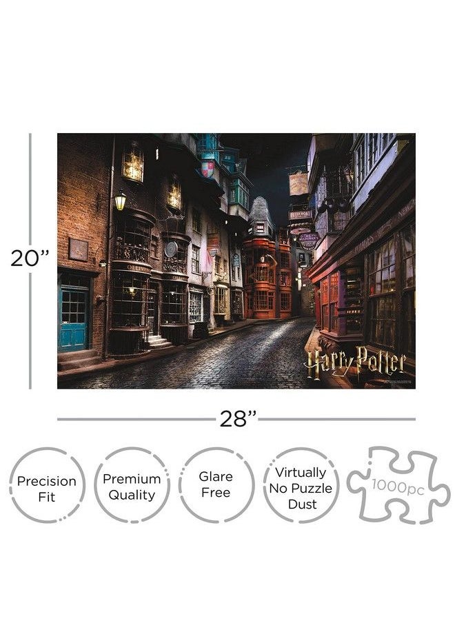 Aquarius Harry Potter Puzzle Diagon Alley (1000 Piece Jigsaw Puzzle) Officially Licensed Harry Potter Merchandise & Collectibles Glare Free Precision Fit 20X28In  - Image 3