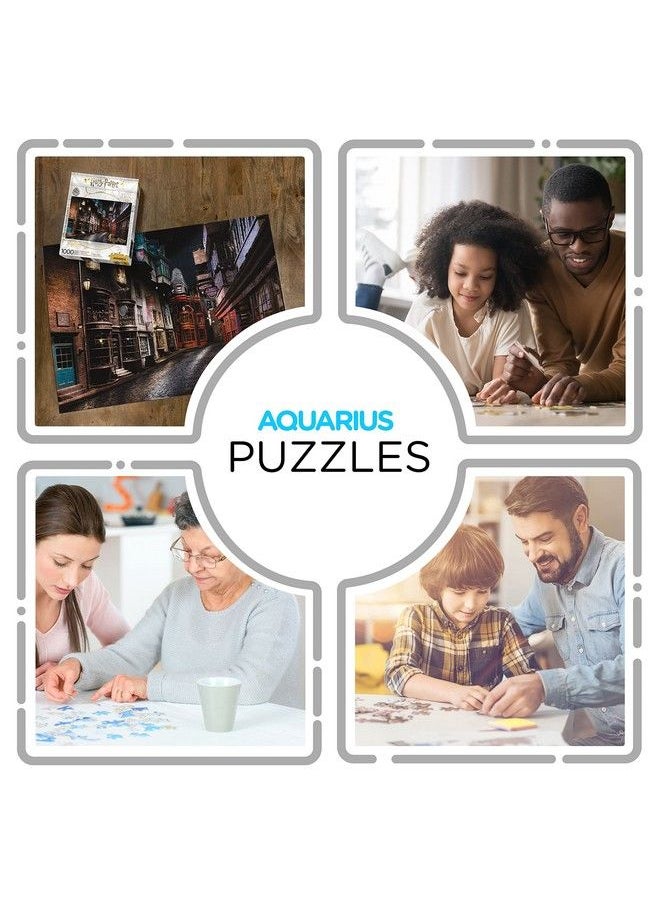 Aquarius Harry Potter Puzzle Diagon Alley (1000 Piece Jigsaw Puzzle) Officially Licensed Harry Potter Merchandise & Collectibles Glare Free Precision Fit 20X28In  - Image 5