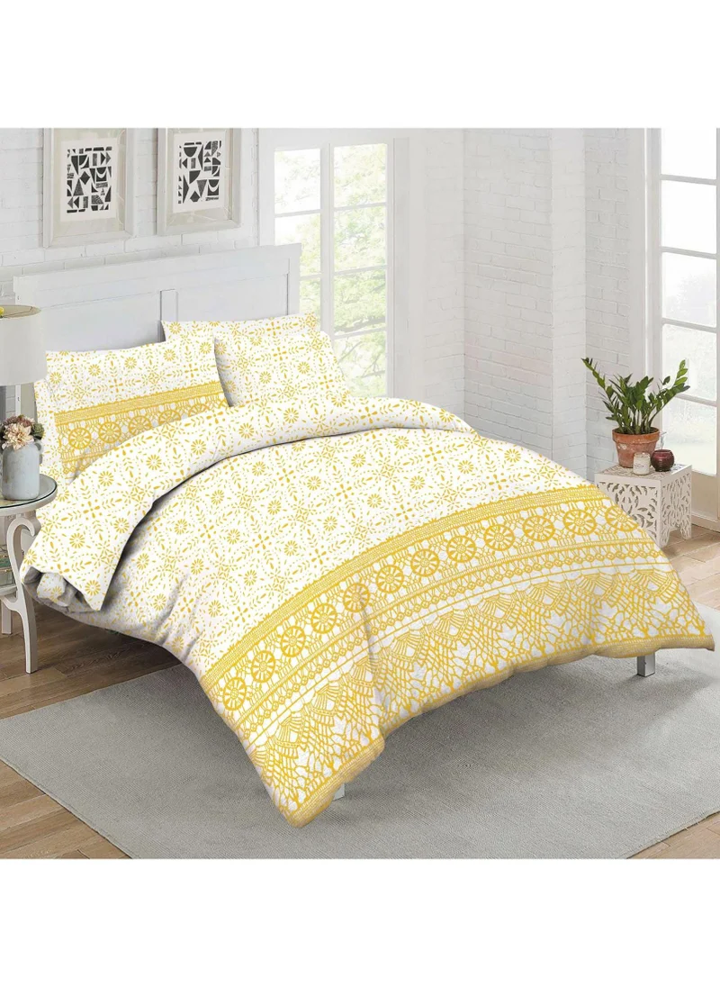 DWELL CARMEN 3PC S-KING DUVET COVER SET