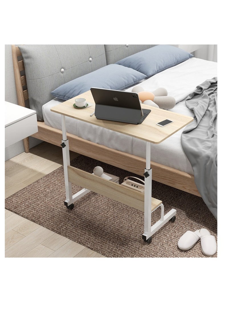 ZUIHAO Home Office Adjustable Computer Desk Movable Side Table 80 X 40cm - Image 1
